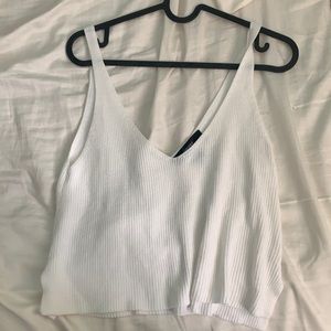 Never worn white lose tank